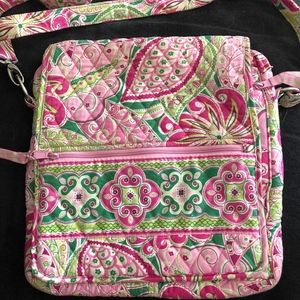 Vera Bradley Pink Pinwheel Crossbody
